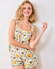 Sweet Bee - Back To Bed Short Set - Cream - Printfresh