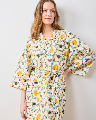 Sweet Bee - Robe - Cream - Printfresh