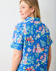 Tea Party - Short PJ Set -  Soft Cobalt - Printfresh