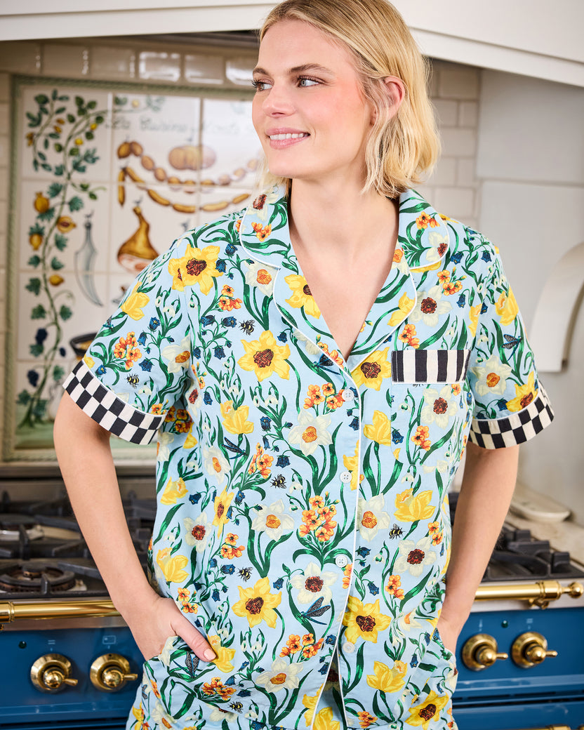 Dreamy Daffodil - Short PJ Set - Moonwater - Printfresh