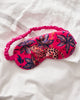 Big Cat Energy - Velvet Eye Mask - Fuchsia - Printfresh