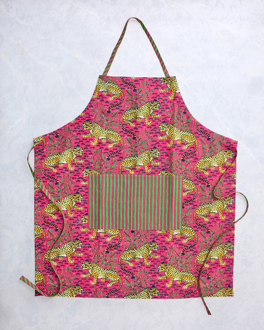Bagheera - Apron - Hot Pink - Printfresh