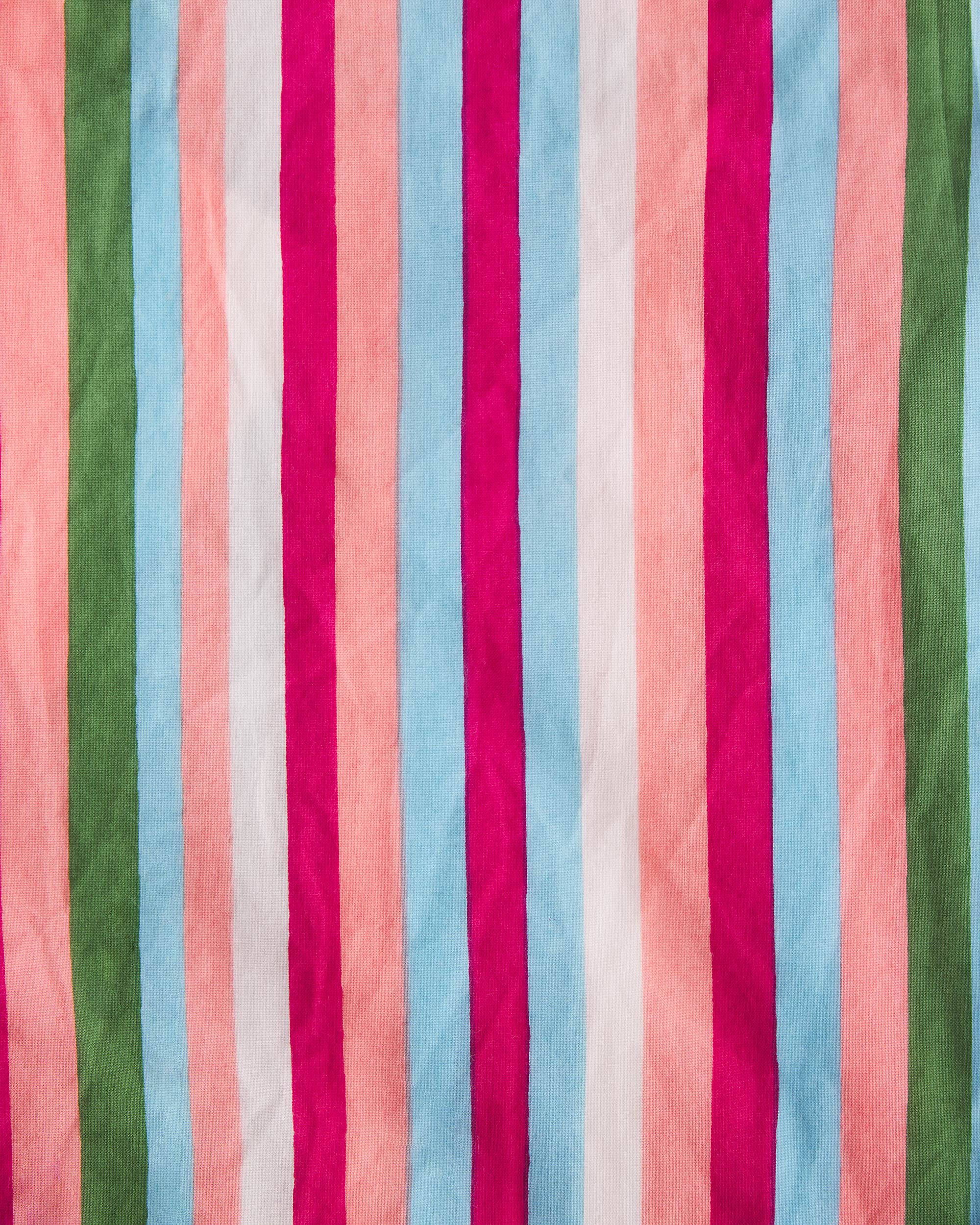 Candy Stripe - Short Sleep Set - Fuchsia Blush - Printfresh