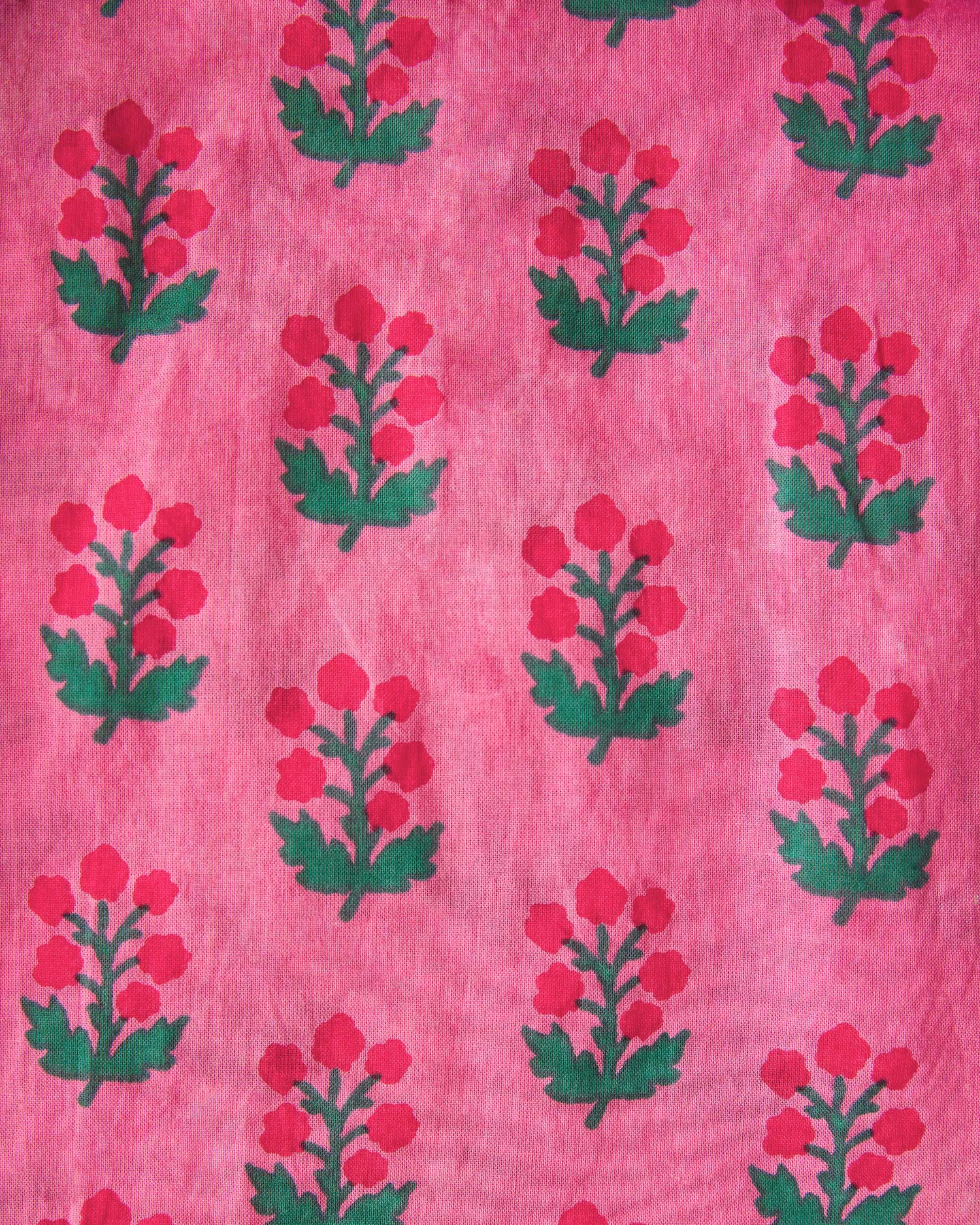 In Bloom - Let's Ruffle Dress - Pink Cosmos - Printfresh