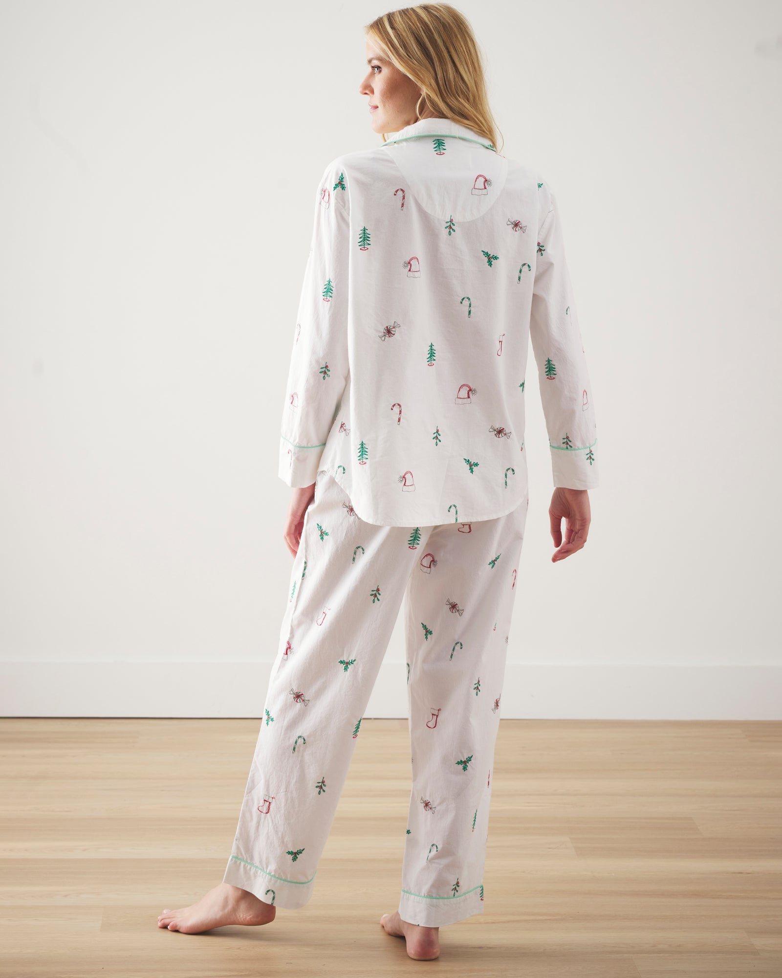 Sweet Wishes - Long PJ Set - Cloud - Printfresh