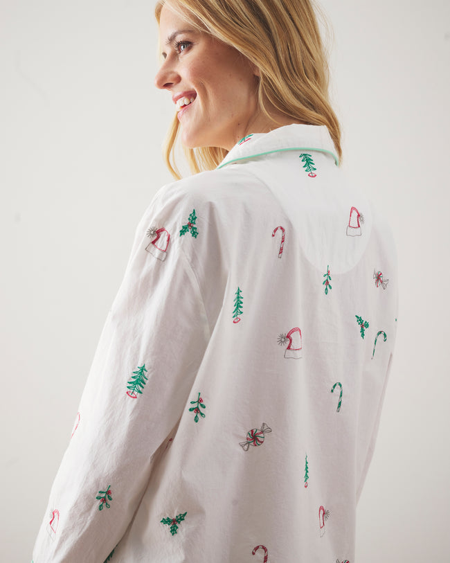 Sweet Wishes - Long PJ Set - Cloud - Printfresh