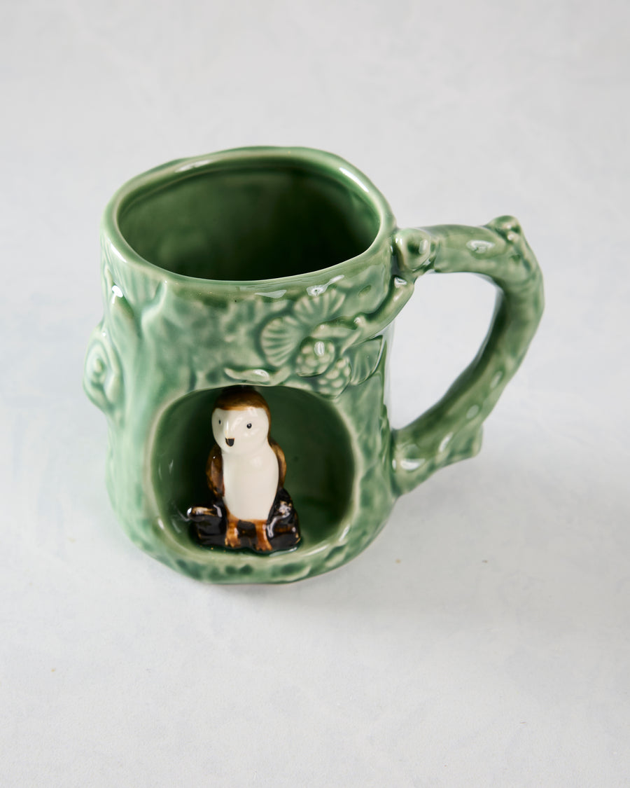 Green Combo - Barn Owl Mug - Abbott