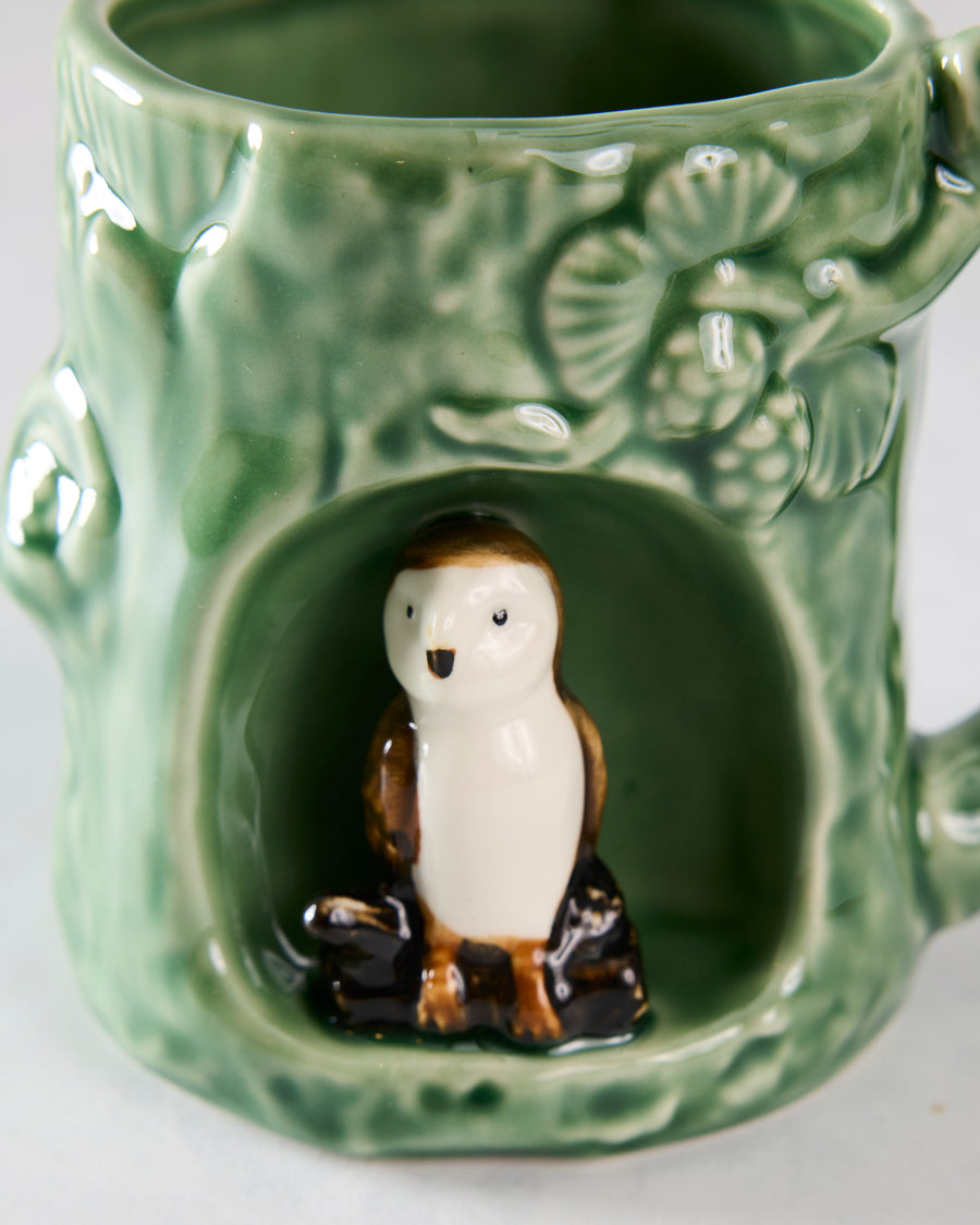 Green Combo - Barn Owl Mug - Abbott
