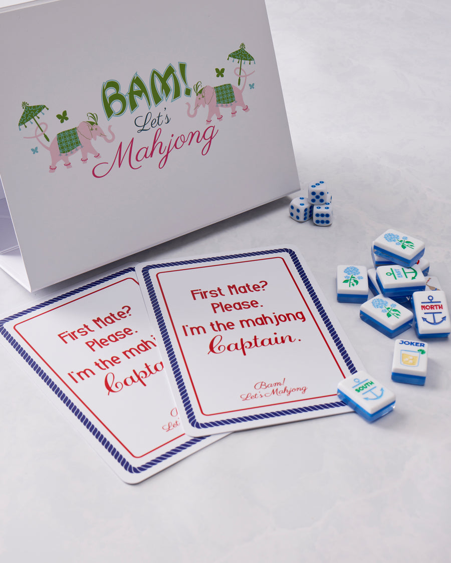 Nantucket Mahjong Tile Set - Bam! Let’s Mahjong®