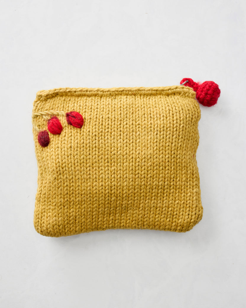 Bird & Blossom - Bird Pouch - Yellow - Printfresh