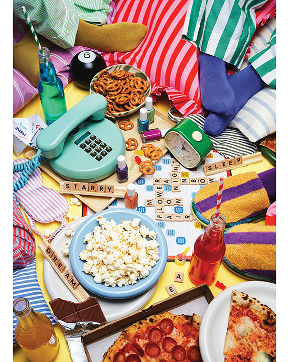 Blue Combo - Pajama Party Puzzle 1000 Pieces Puzzle - Piecework - Printfresh