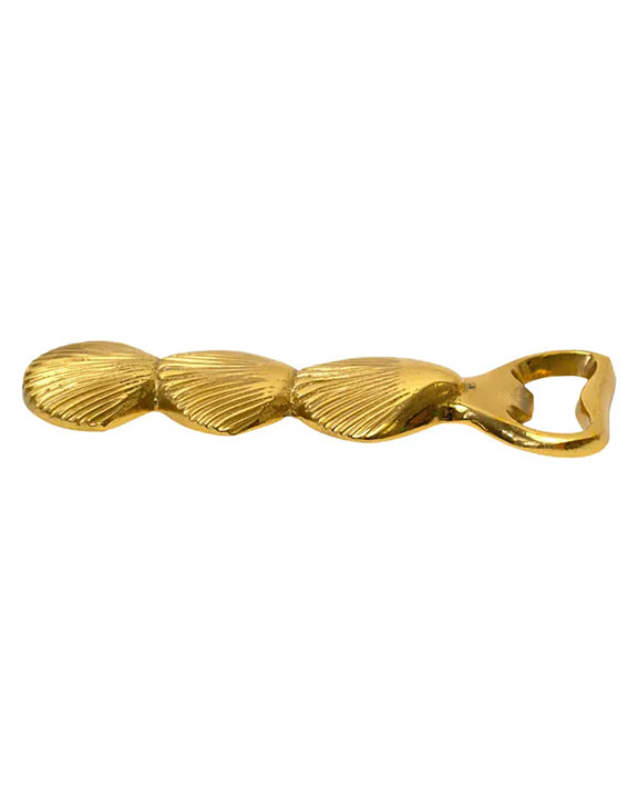 Brass - Brass Seashell Bottle Opener - The Artisan and Company - Printfresh