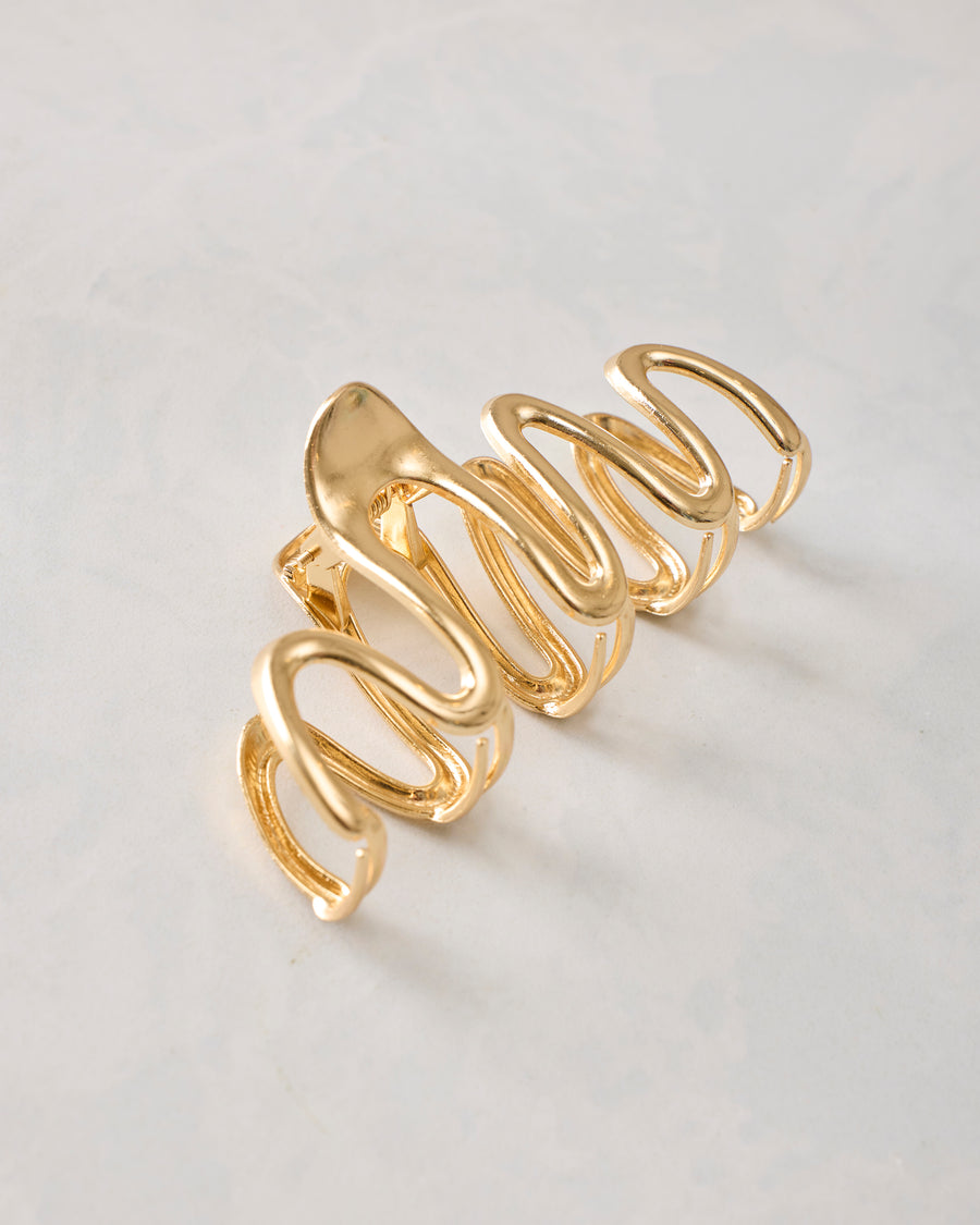 Gold - Carnival Claw Clip - L. Erickson - Printfresh