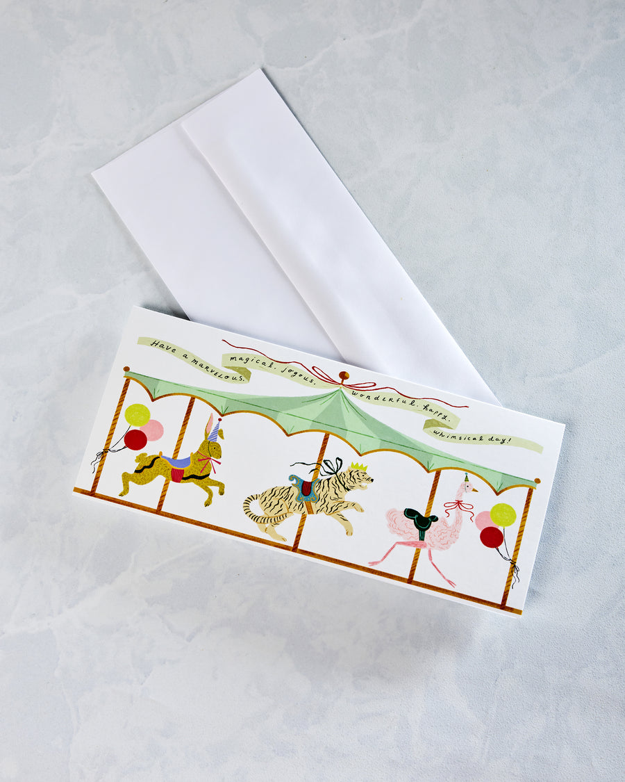 Multi - Carosel Birthday Card - Olive & Company - Printfresh