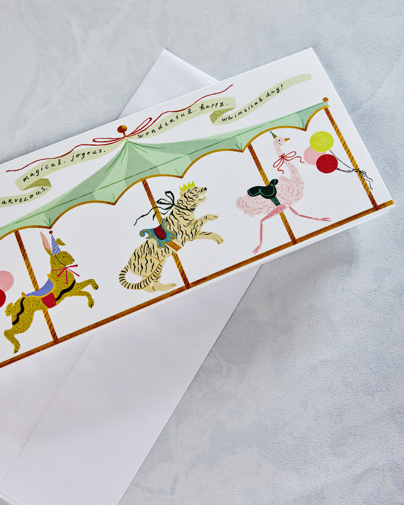 Multi - Carosel Birthday Card - Olive & Company - Printfresh