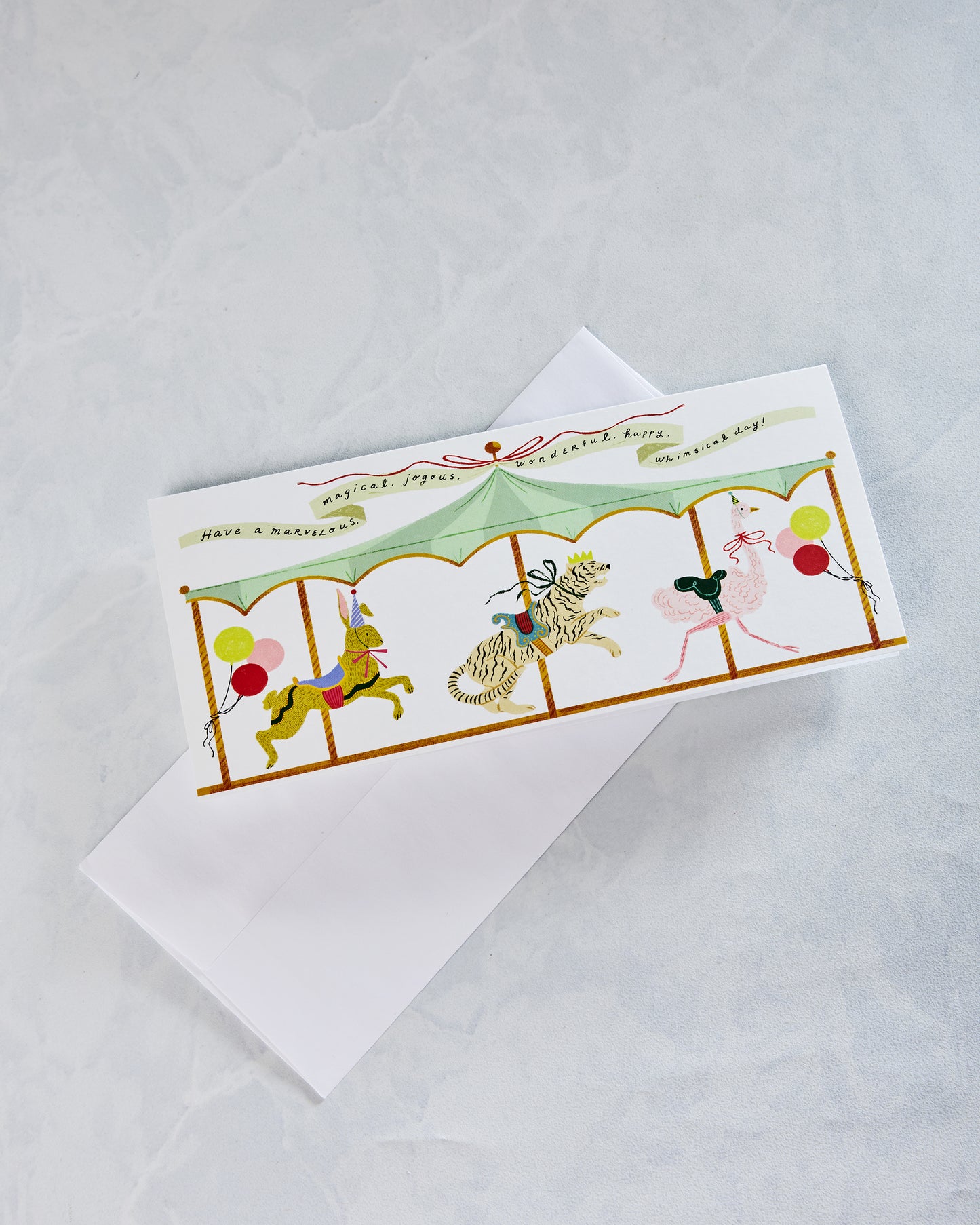 Multi - Carosel Birthday Card - Olive & Company - Printfresh