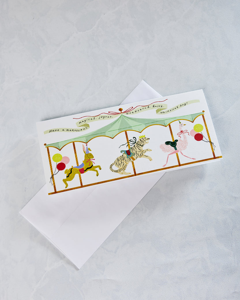 Multi - Carosel Birthday Card - Olive & Company - Printfresh