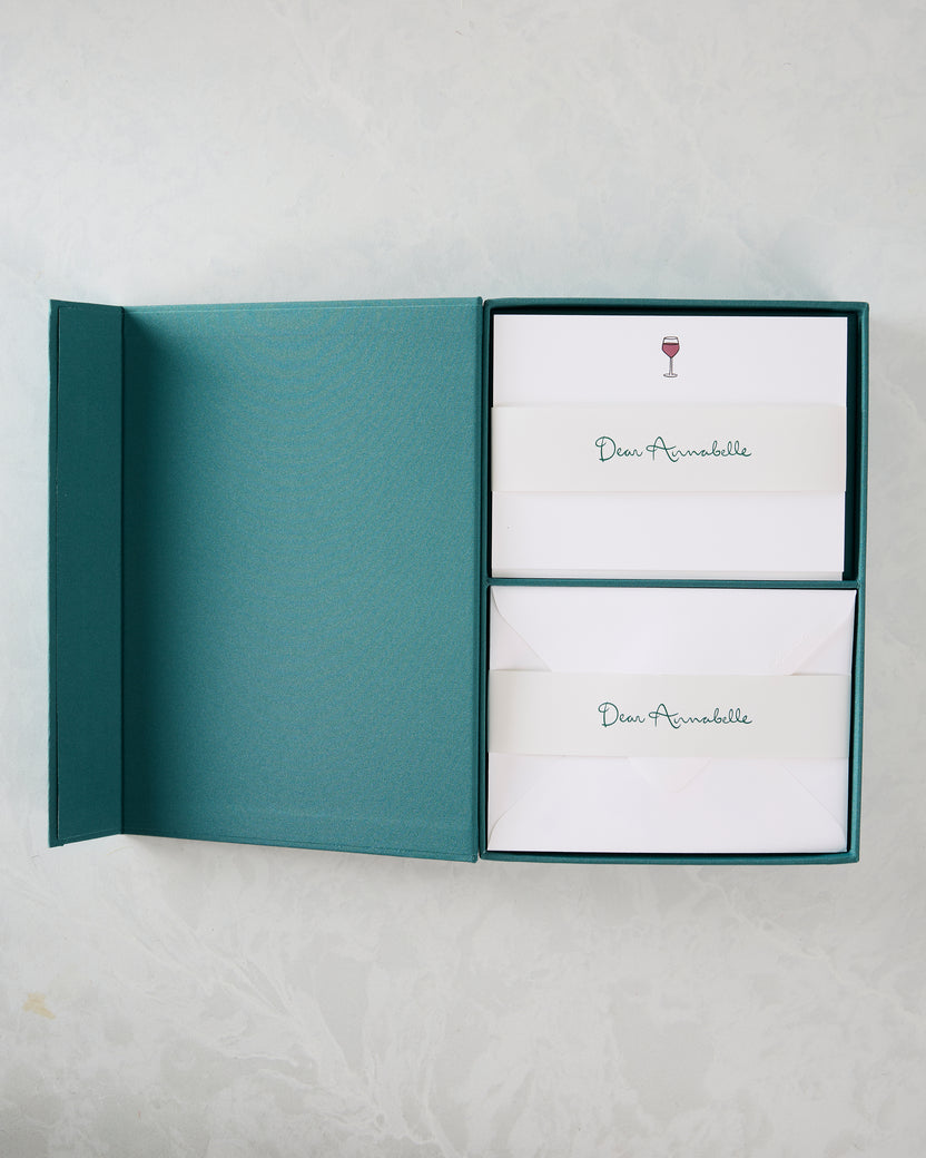 White - Happy Hour Notecards - Dear Annabelle