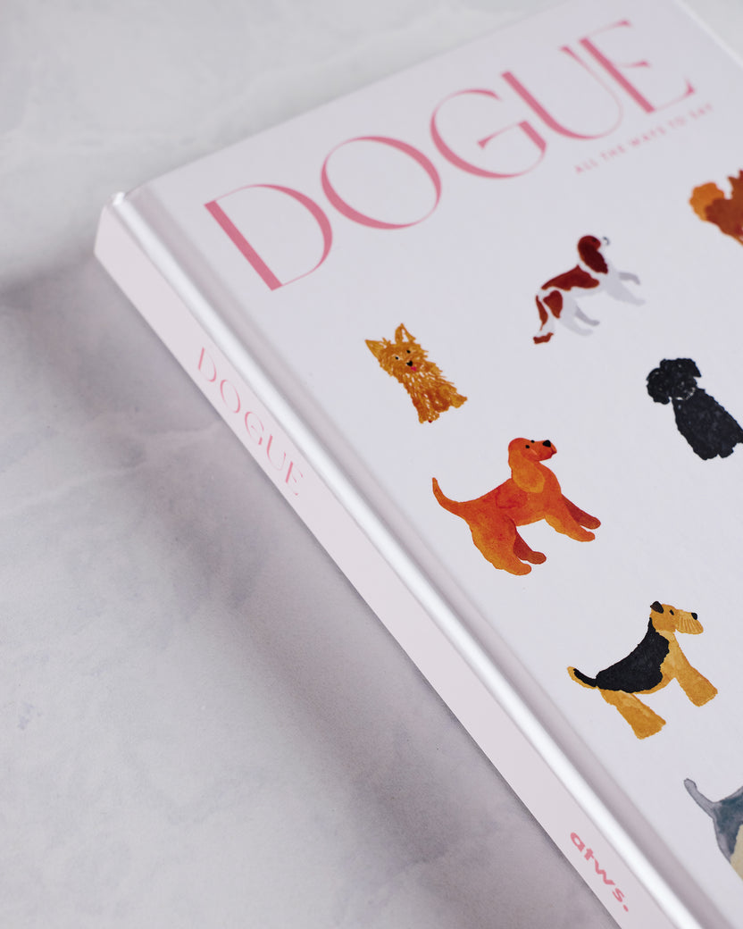 White - Dogue Hardcover Notebook - All the Ways to Say - USA - Printfresh