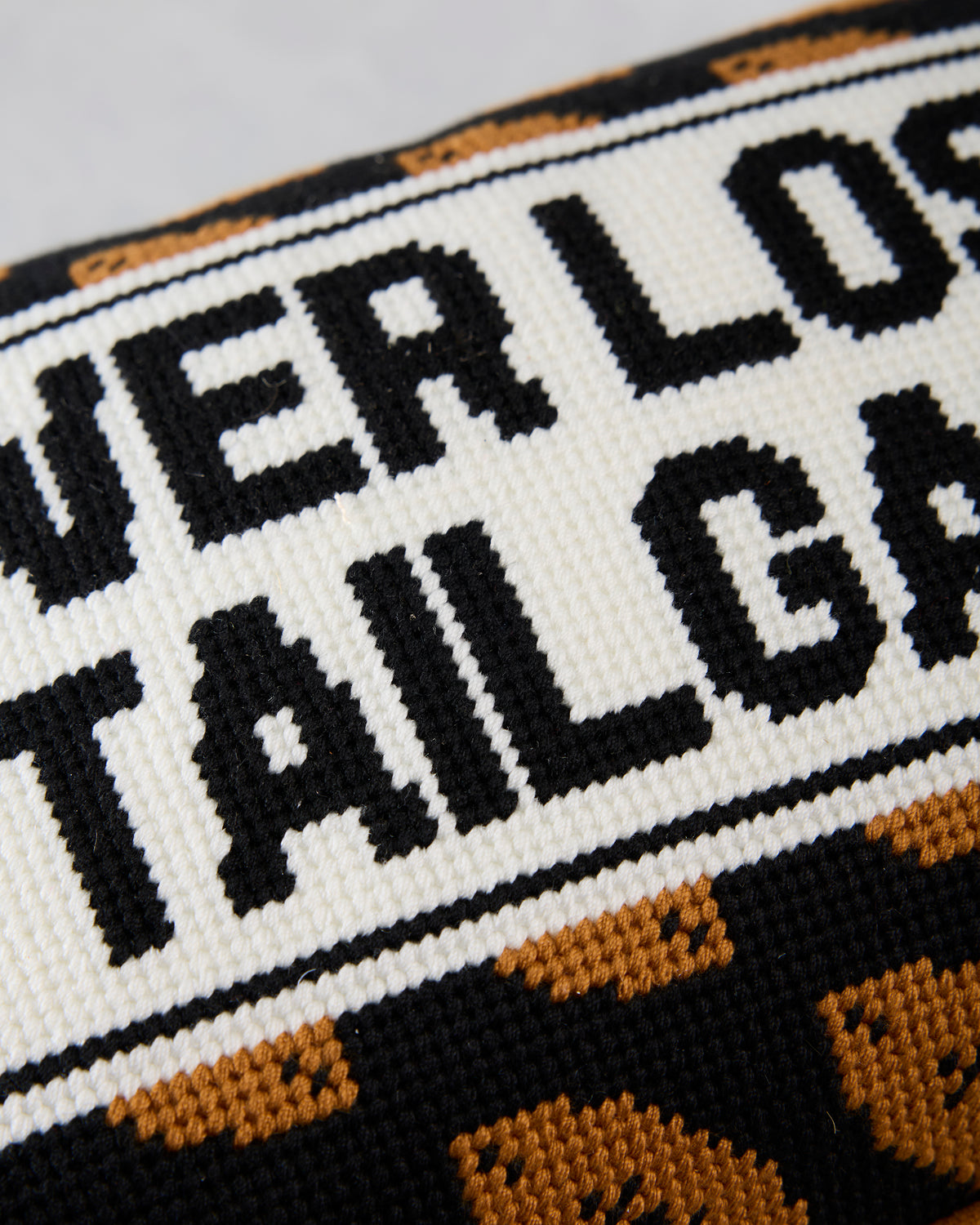 Multi - Never Lost A Tailgate Needlepoint Pillow - Furbish Studio