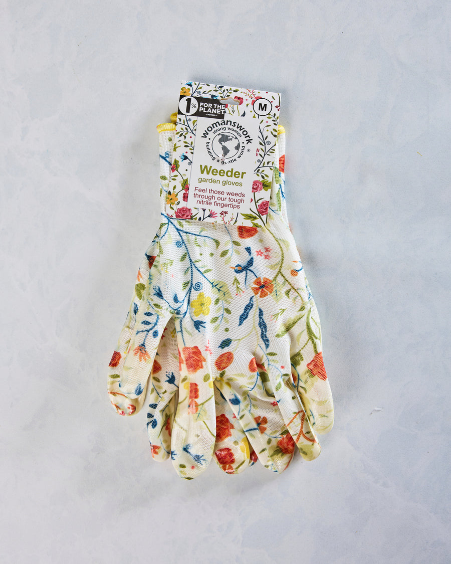 Garden of Paradise - Nitrile Weeder Gloves - Womanswork - Printfresh