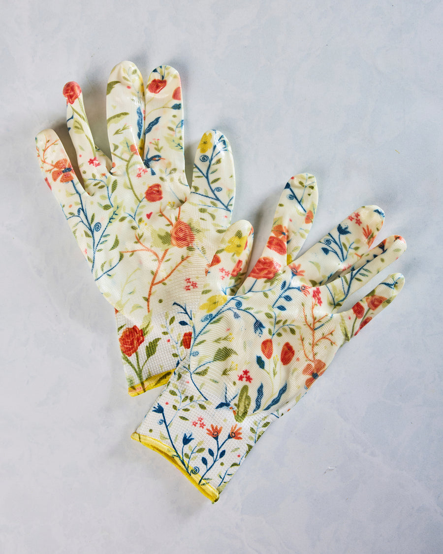 Garden of Paradise - Nitrile Weeder Gloves - Womanswork - Printfresh