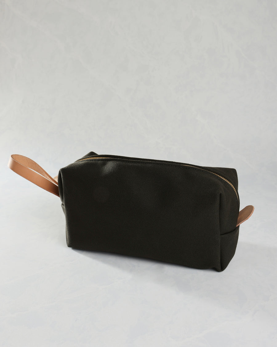 Olive - Canvas Travel Kit - General Knot & Co.
