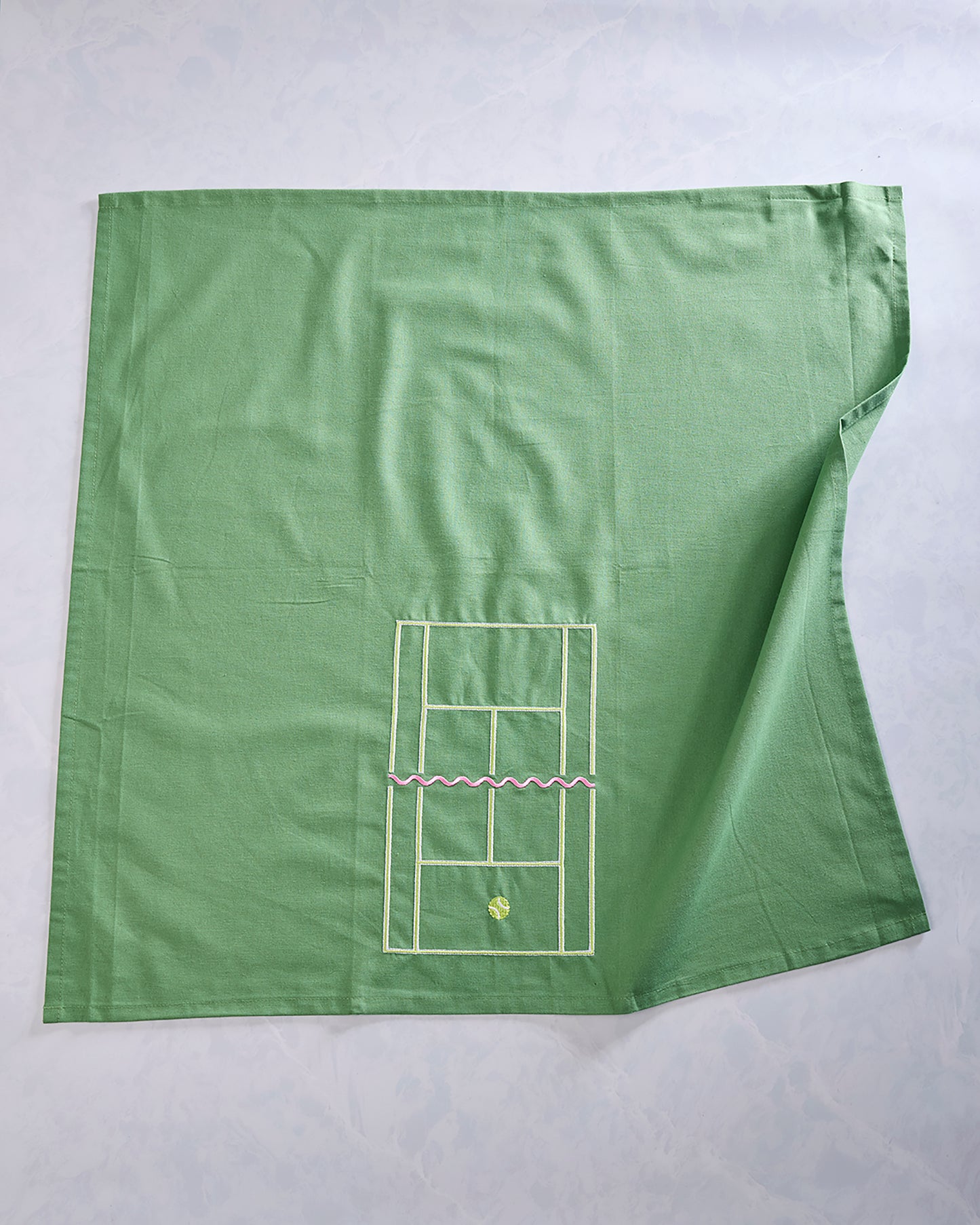 Green Combo - Tennis Time Teal Towel - Lynen