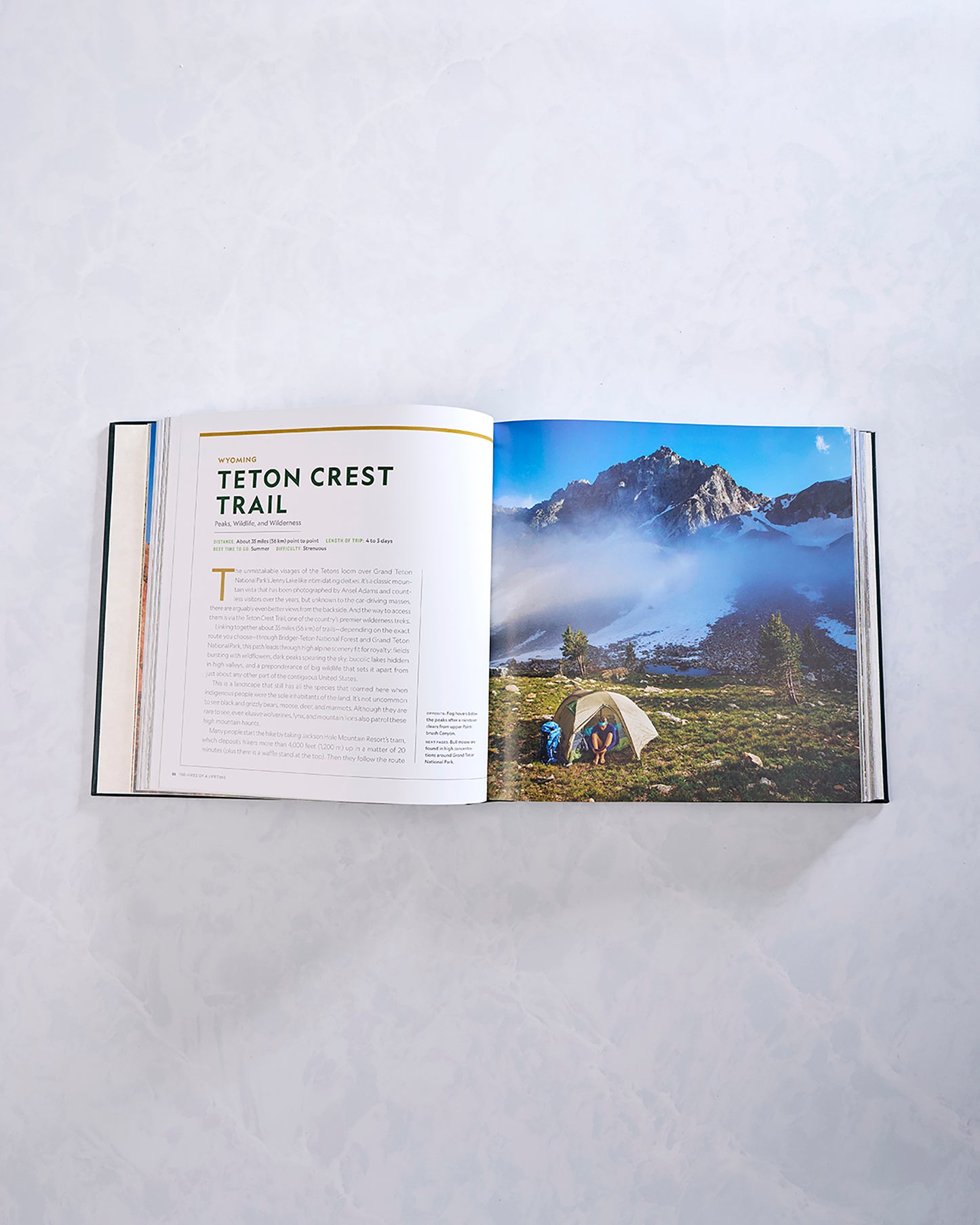 Hunter Green - 100 Hikes of A Lifetime: the World's Ultimate Scenic Trails - Graphic Image Inc.