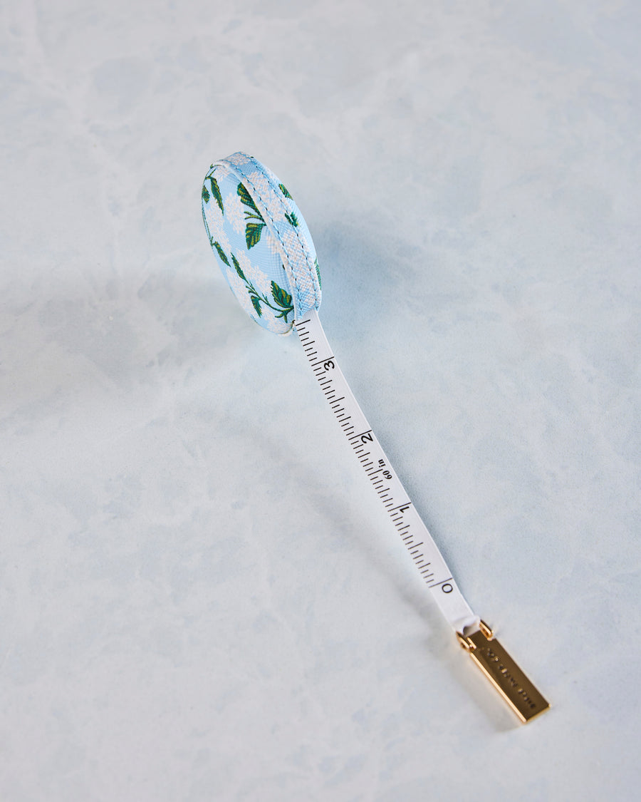 Blue Combo - Hydrangea Measuring Tape - Rifle Paper Co - Printfresh