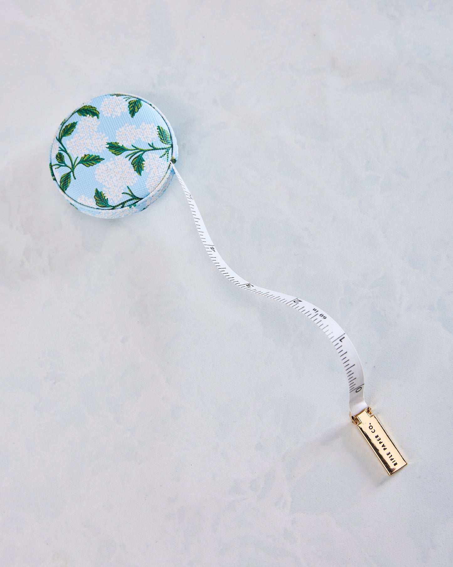 Blue Combo - Hydrangea Measuring Tape - Rifle Paper Co - Printfresh