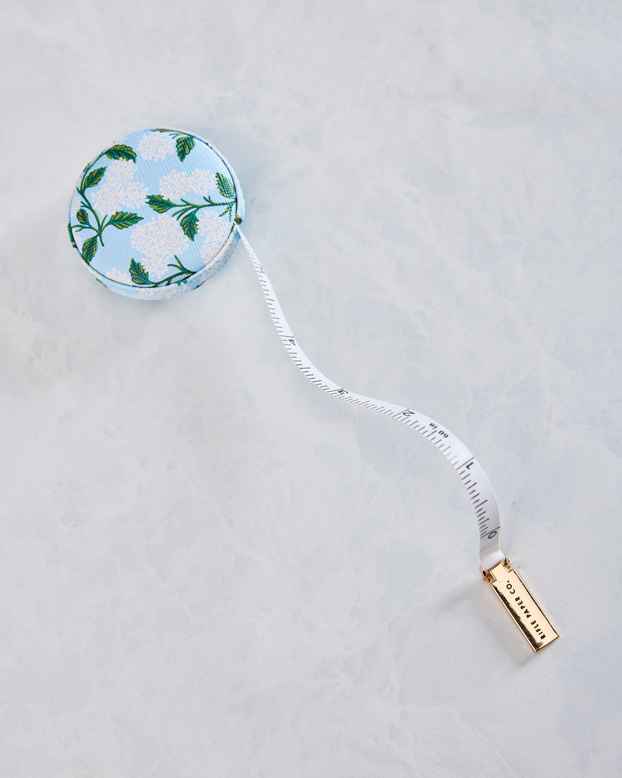Blue Combo - Hydrangea Measuring Tape - Rifle Paper Co - Printfresh