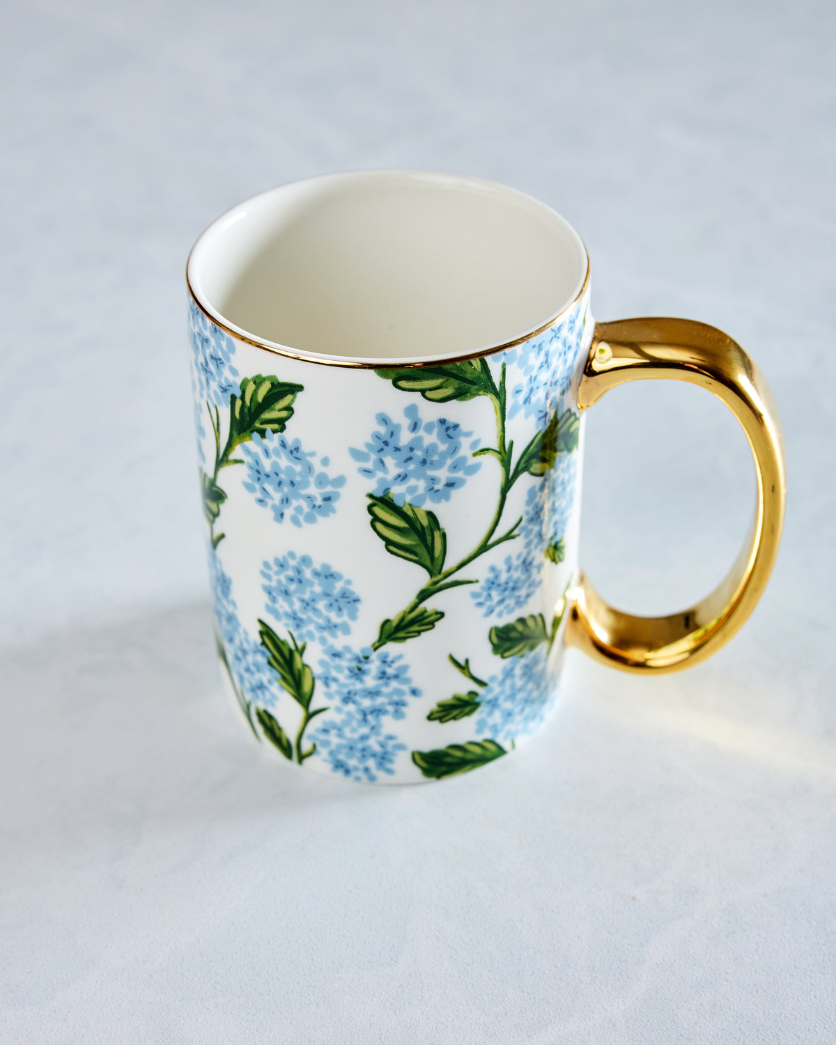 Blue Combo - Hydrangea Porcelain Mug - Rifle Paper Co - Printfresh