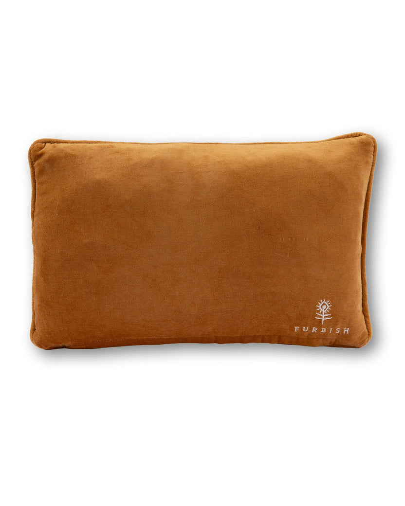 Ivory - Drink Champagne Needlepoint Pillow - Furbish Studio