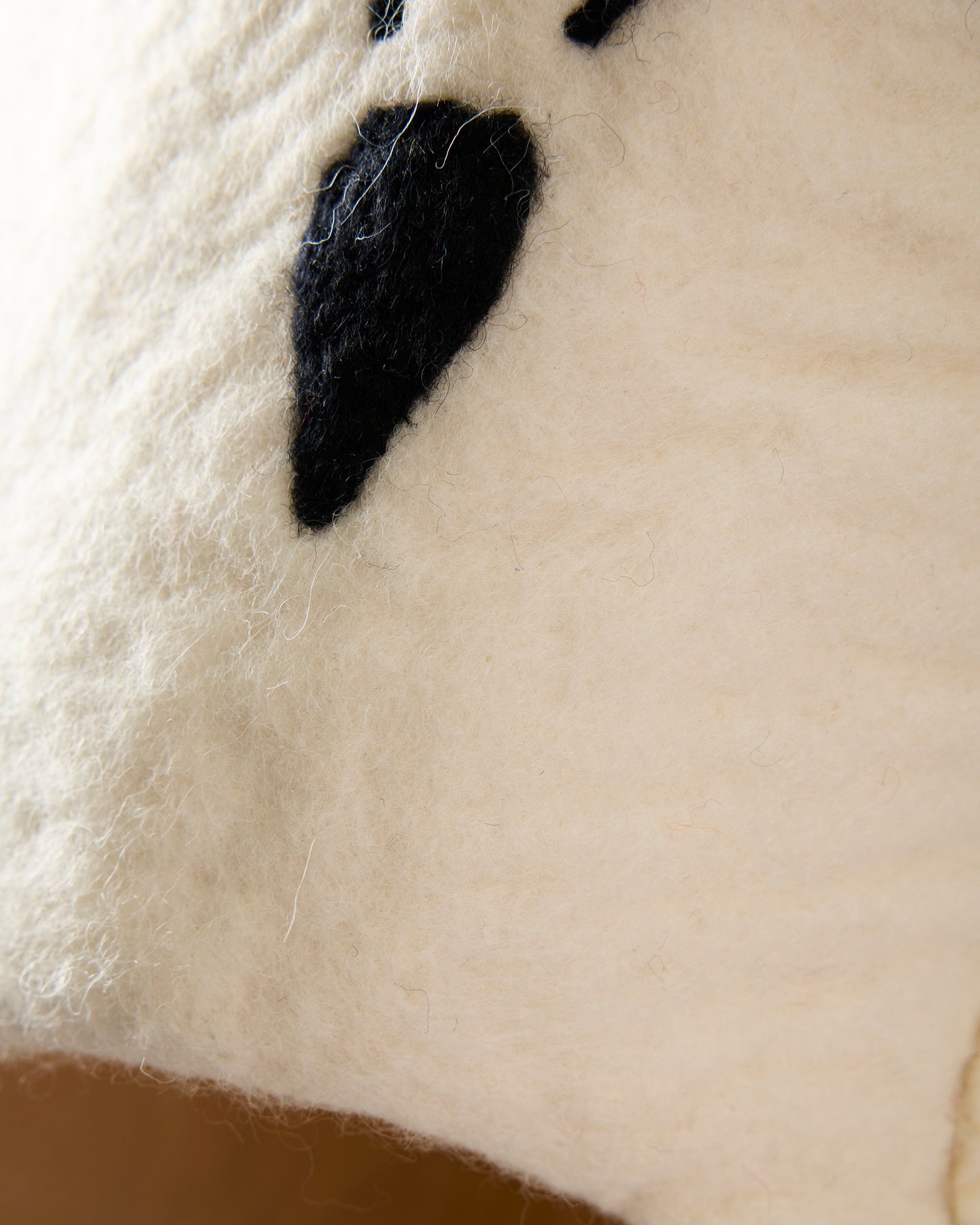 Ivory - Owl Wool Pet Cave - Karma Cat Inc.