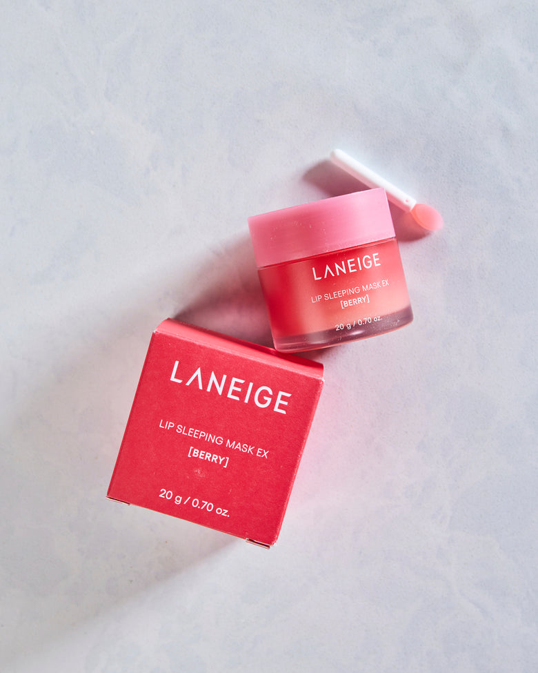 Berry - Laneige Lip Sleeping Mask Treatment Balm Care - Full Berry - Printfresh