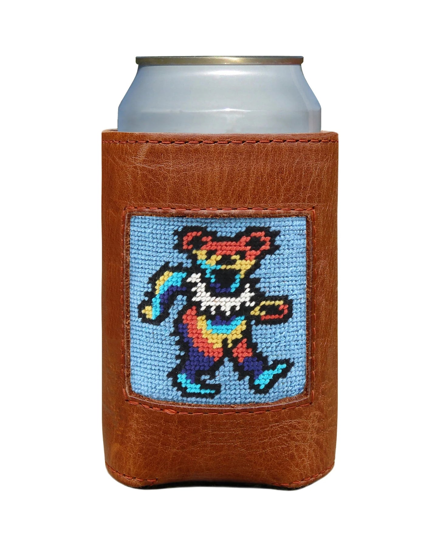 Light Blue - Dancing Bears Tie Dye Can Cooler - Smathers Branson - Printfresh