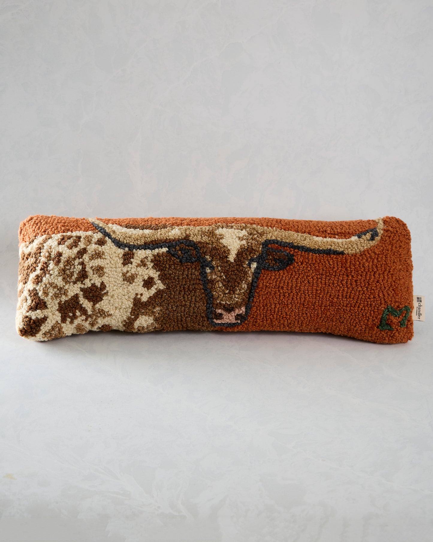 Burnt Orange Combo - Longhorn Pillow - Chandler 4 Corners