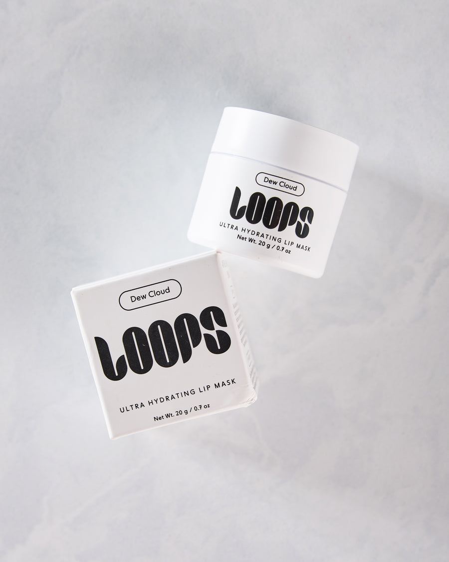 White - Loops Dew Cloud Lip Mask - Loops - Printfresh