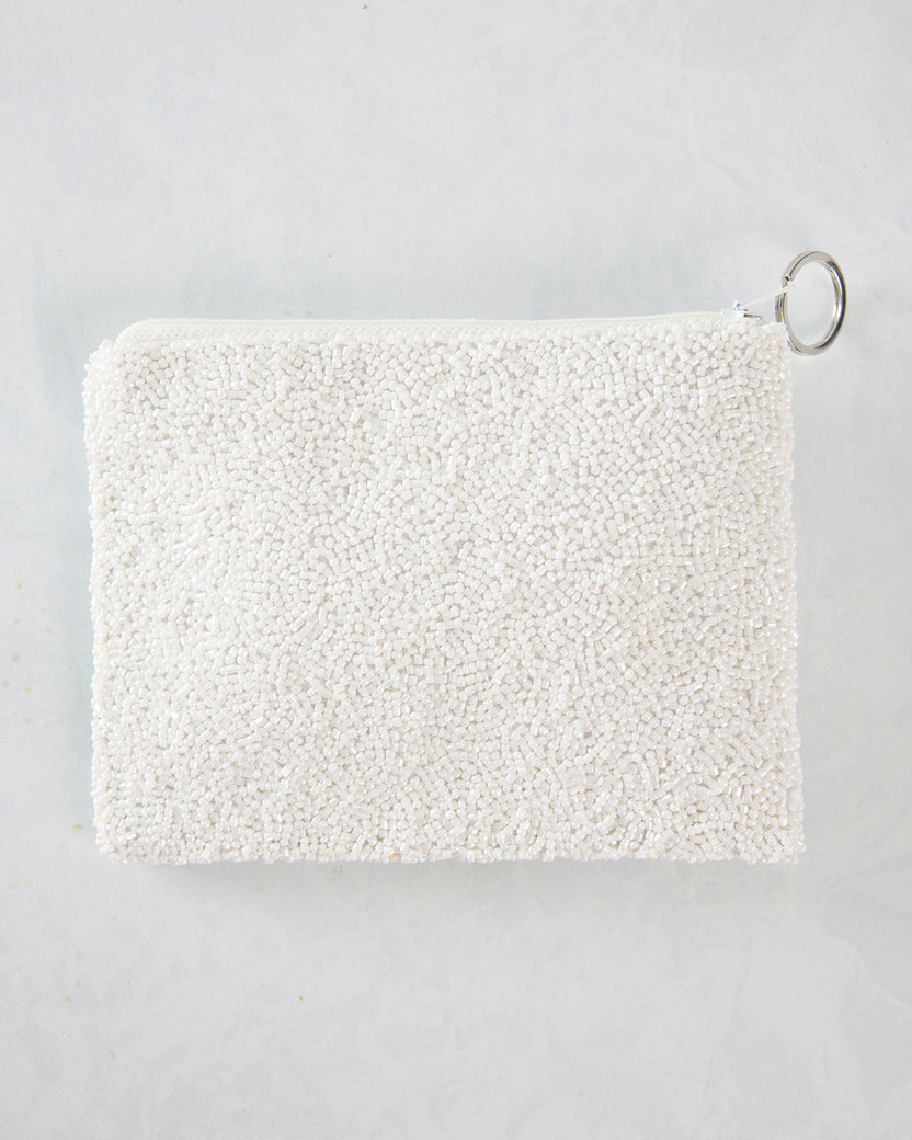 White - Mahjong Coin Purse - Tiana Designs