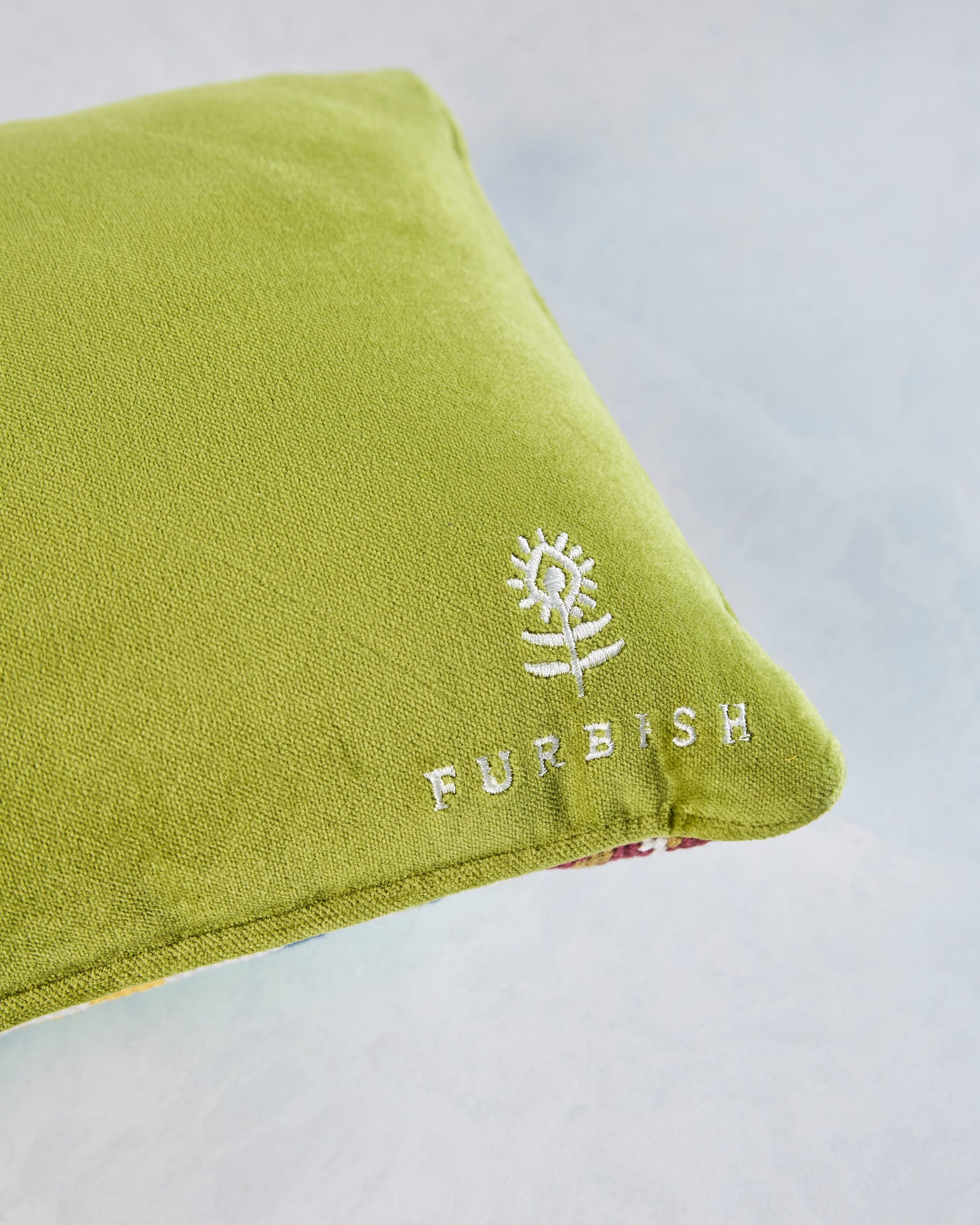 Multi - Mahjong Needlepoint Pillow - Furbish Studio - Printfresh
