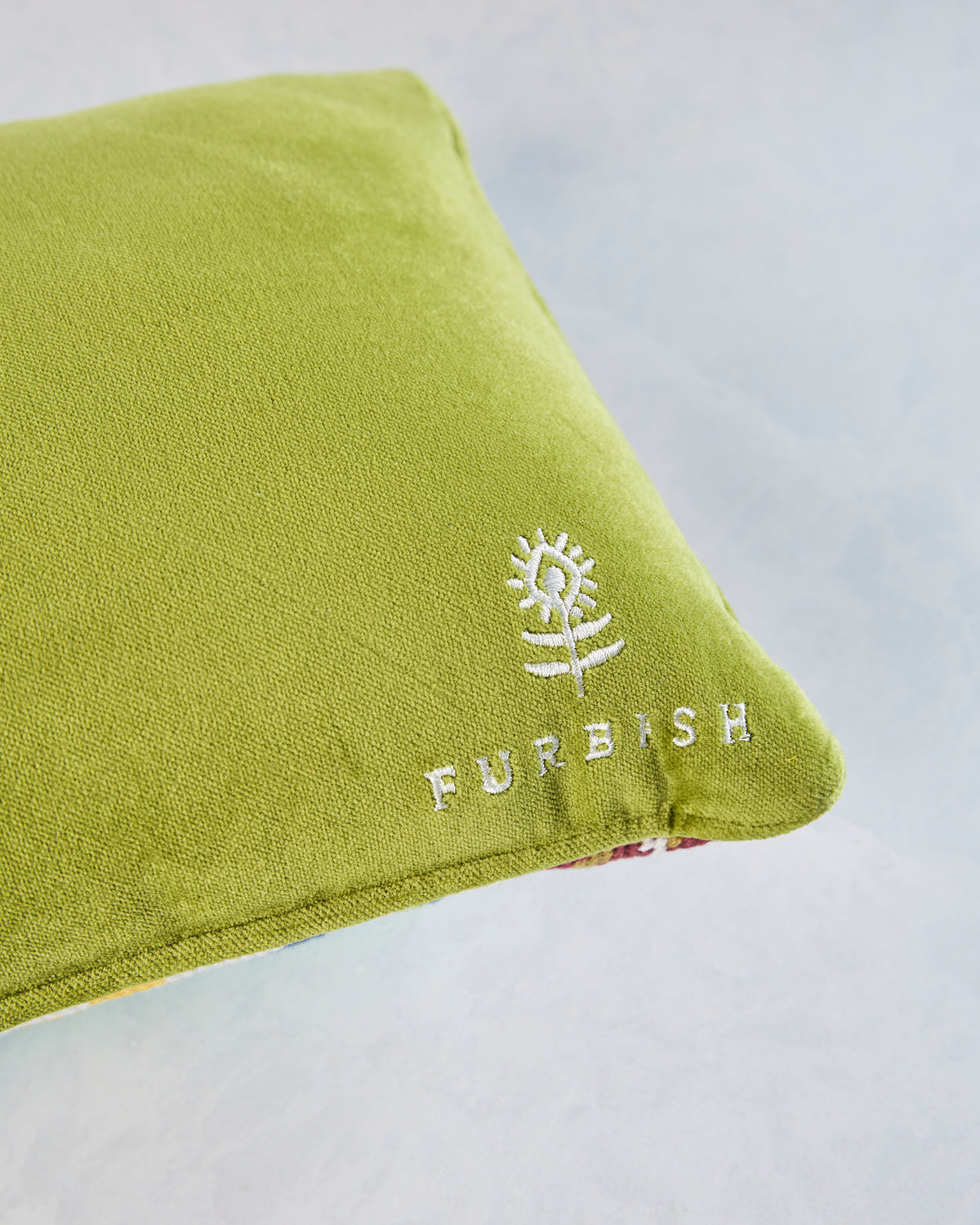 Multi - Mahjong Needlepoint Pillow - Furbish Studio - Printfresh