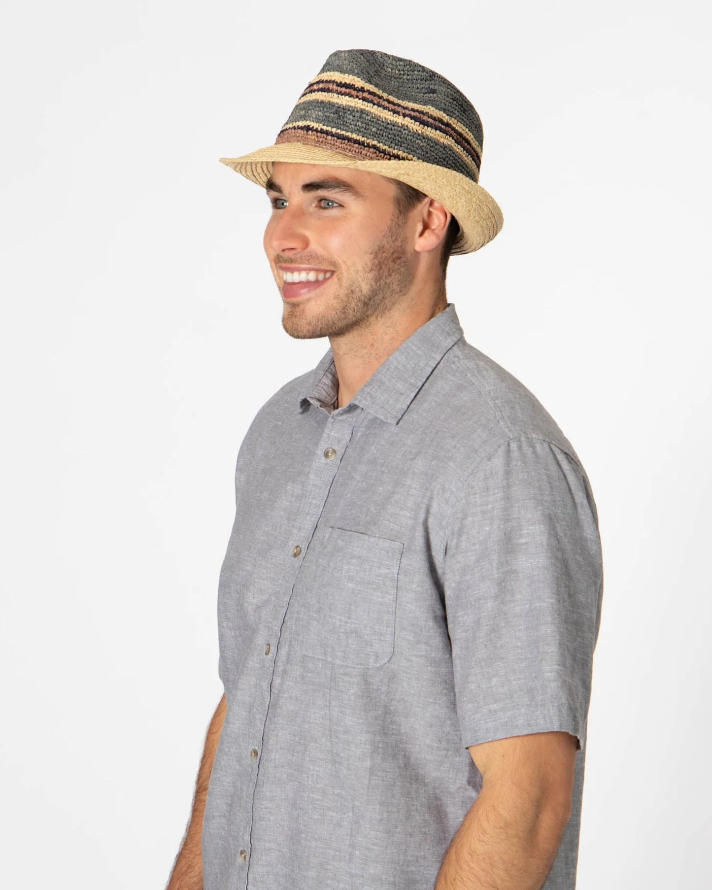 Multi Combo - Crochet Fedora - San Diego Hat Company
