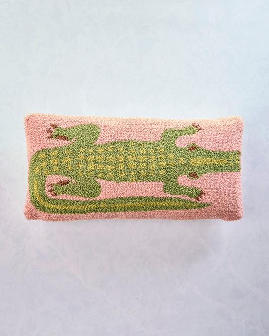 Multi - Alligator Throw Pillow - Idlewild Co.