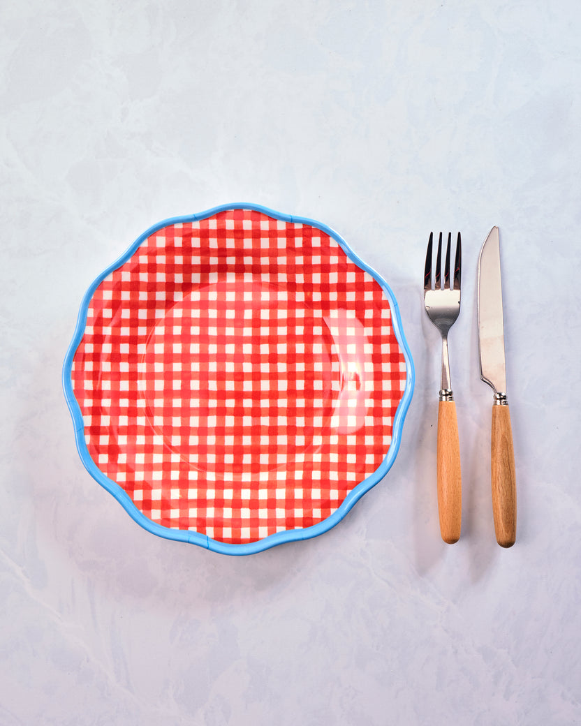 Multi - Americana Melamine Assorted Dessert Plates - Rifle Paper Co.