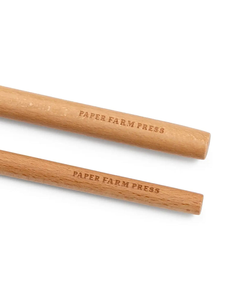 Multi - Chicken & Flowers Silicone Kitchen Spatulas - Set of 2 - Paper Farm Press - Printfresh