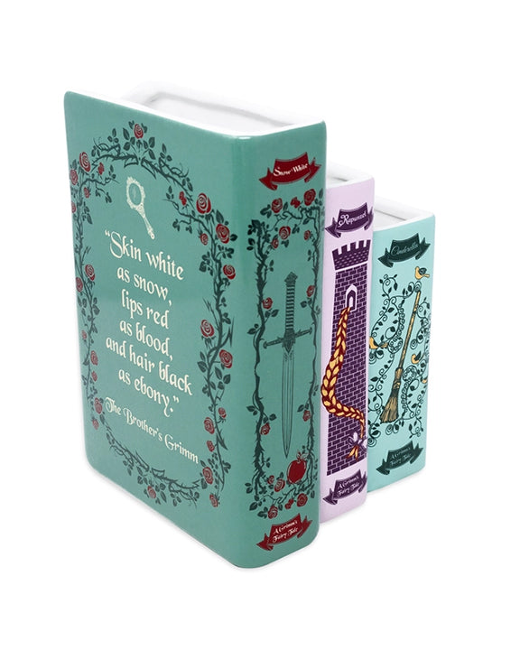 Multi - Grimm's Fairy Tales Book Vase - Steel Mill and Co. - Printfresh
