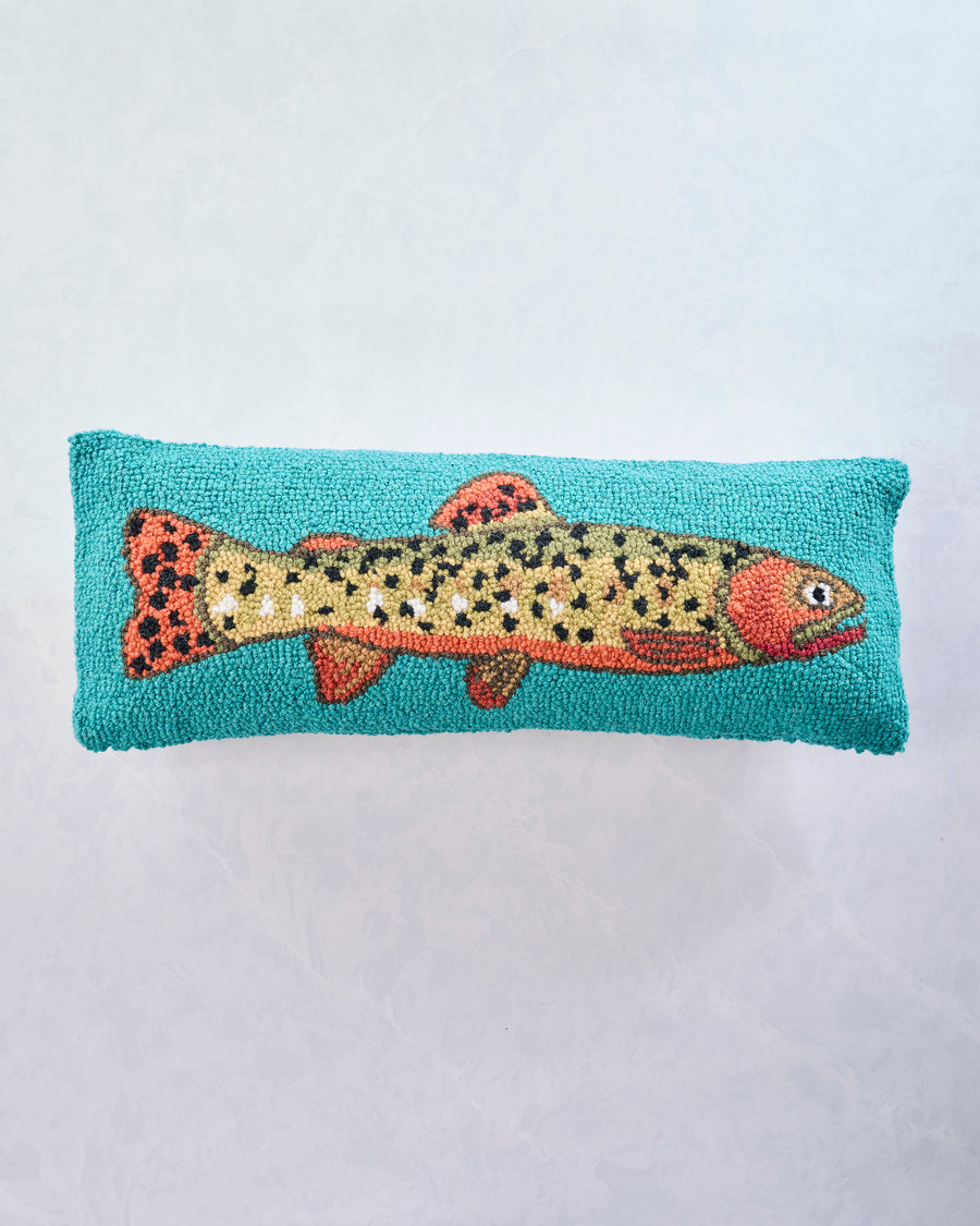 Multi - Trout Hook Pillow - Peking Handicraft