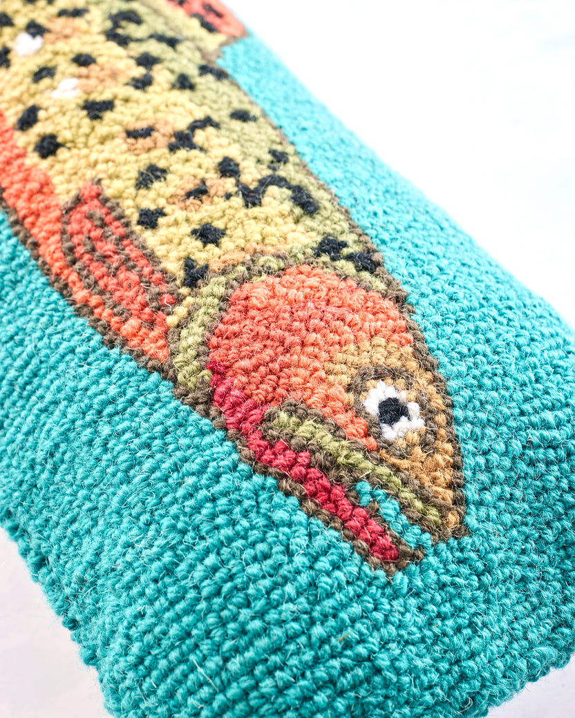 Multi - Trout Hook Pillow - Peking Handicraft