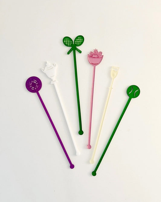 Multi - Wimbledon Inspired Stir Set - Lucky Lemon Paper Co. - Printfresh